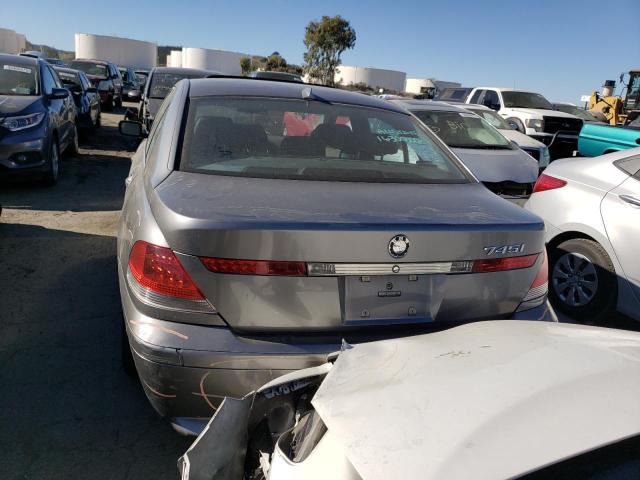 Photo 6 from auction – 2003 BMW 745 I with VIN WBAGL63473DP61366