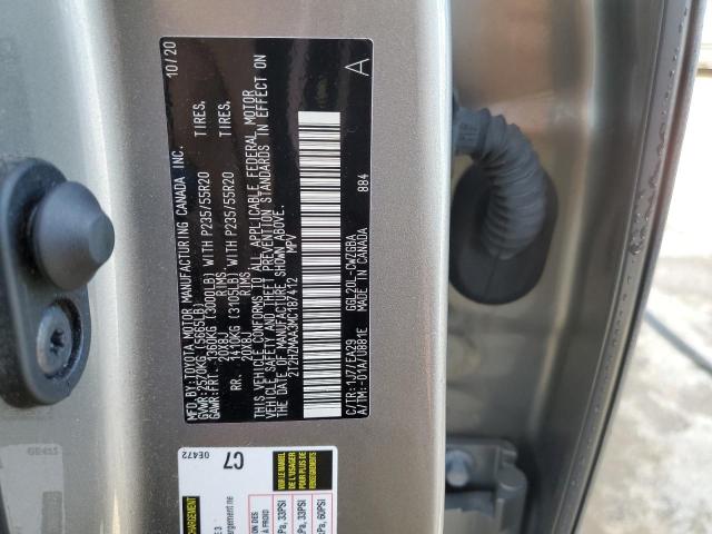 Photo 14 from auction – 2021 LEXUS RX 350 with VIN 2T2HZMAA3MC187412