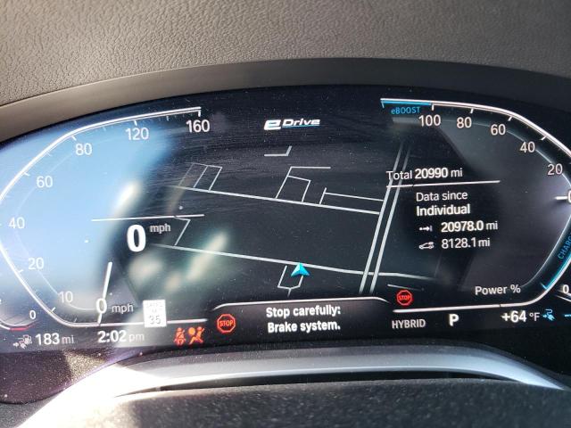Photo 9 from auction – 2022 BMW 745XE with VIN WBA7W4C06NCH75344