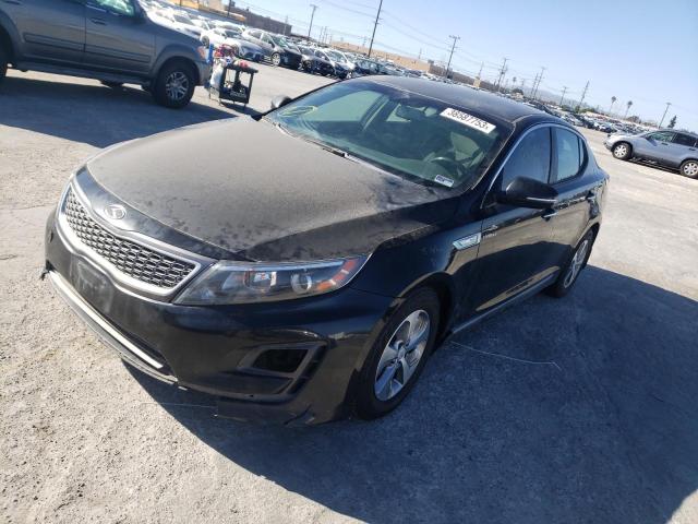 KIA OPTIMA HYB 2014 with VIN KNAGM4AD2E5071140 - Photo from auction