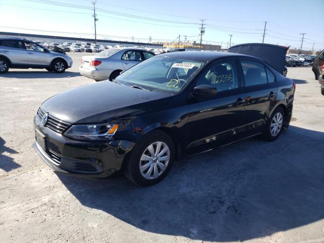 VOLKSWAGEN JETTA BASE 2014 with VIN 3VW2K7AJ6EM384094 - Photo from auction