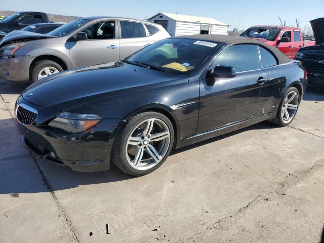 BMW 650 I 2007 with VIN WBAEK13517CN82855 - Photo from auction