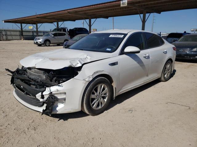 KIA OPTIMA LX 2016 with VIN KNAGT4L31G5074248 - Photo from auction