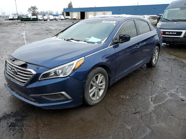 HYUNDAI SONATA SE 2016 with VIN 5NPE24AF2GH400584 - Photo from auction