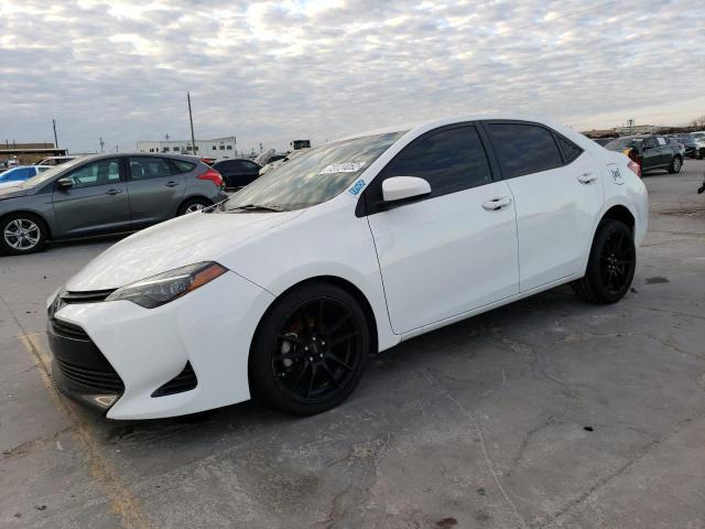 TOYOTA COROLLA L 2018 with VIN 5YFBURHE6JP854368 - Photo from auction