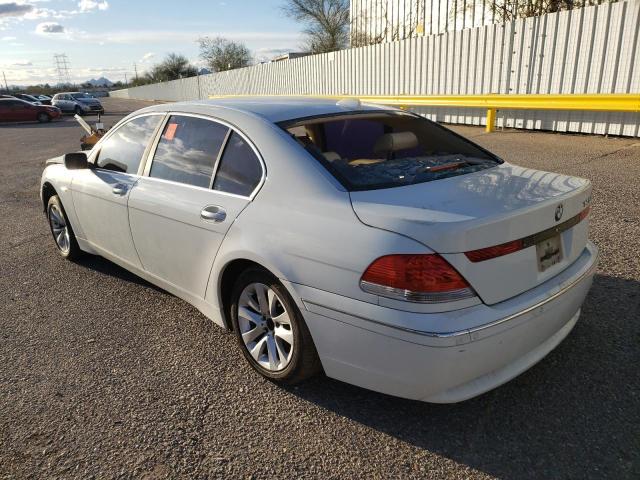 Photo 2 from auction – 2005 BMW 745 LI with VIN WBAGN63505DS59501