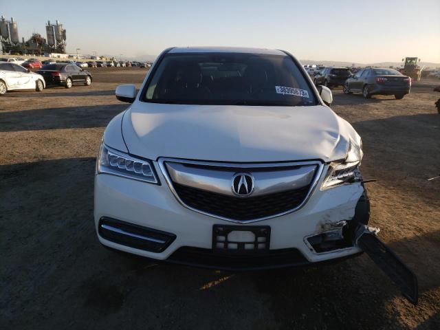 Photo 5 from auction – 2016 ACURA MDX TECHNO with VIN 5FRYD3H44GB001209