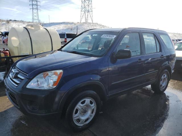 HONDA CR-V LX 2005 with VIN JHLRD78565C051645 - Photo from auction