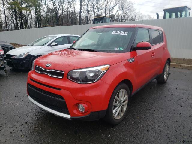 KIA SOUL + 2018 with VIN KNDJP3A52J7611779 - Photo from auction