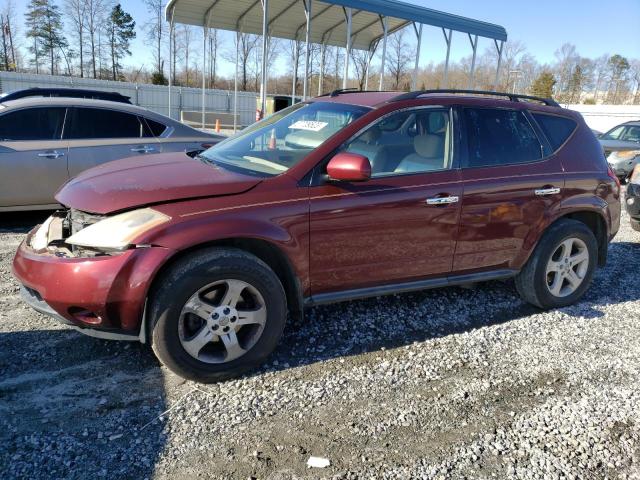NISSAN MURANO SL 2005 with VIN JN8AZ08T15W331963 - Photo from auction