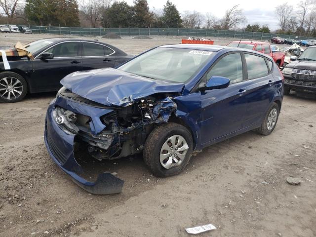HYUNDAI ACCENT SE 2017 with VIN KMHCT5AE0HU345959 - Photo from auction
