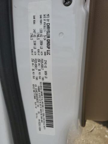 Photo 14 from auction – 2014 CHRYSLER TOWN & COU with VIN 2C4RC1BGXER395767