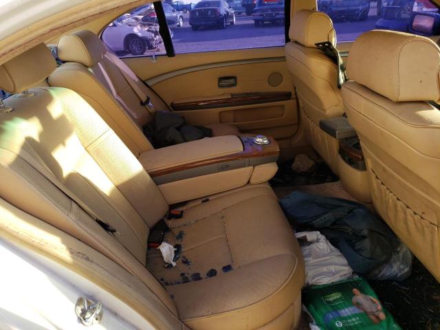 Photo 10 from auction – 2005 BMW 745 LI with VIN WBAGN63505DS59501