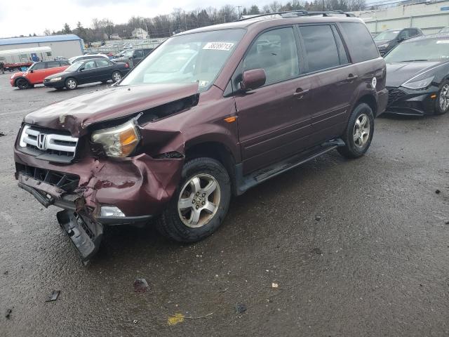 HONDA PILOT EX 2007 with VIN 5FNYF18497B003831 - Photo from auction