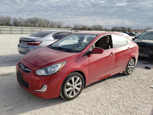 HYUNDAI ACCENT GLS 2012 with VIN KMHCU4AE6CU097121 - Photo from auction