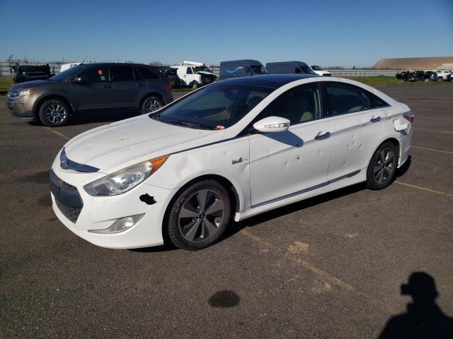 HYUNDAI SONATA HYB 2011 with VIN KMHEC4A45BA014264 - Photo from auction
