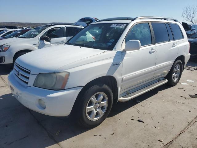 TOYOTA HIGHLANDER 2003 con VIN JTEGF21A730075066 - Foto de la subasta