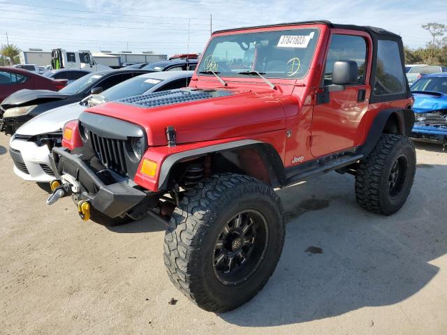 JEEP WRANGLER X 2004 with VIN 1J4FA39S74P754260 - Photo from auction