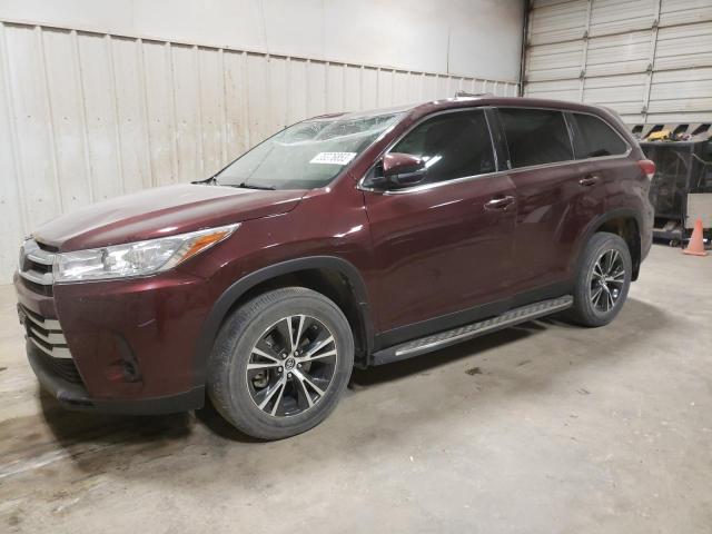 TOYOTA HIGHLANDER 2019 with VIN 5TDZZRFH4KS297353 - Photo from auction