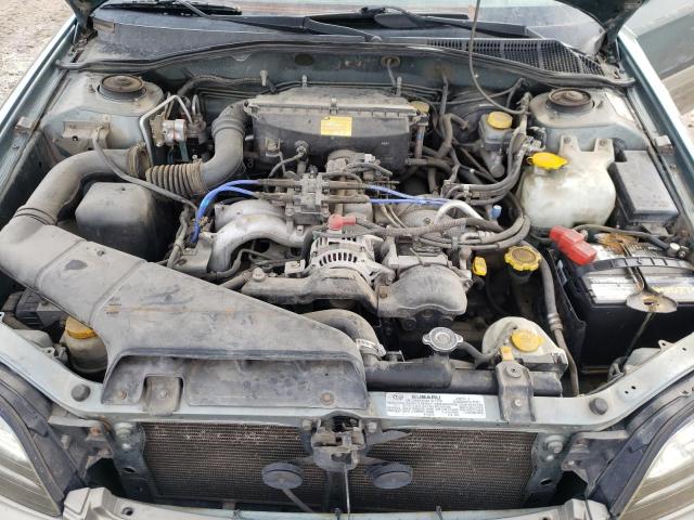Photo 11 from auction – 2000 SUBARU LEGACY OUT with VIN 4S3BH675XY6619137