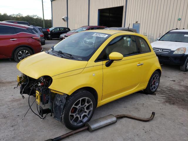 FIAT 500 SPORT 2015 with VIN 3C3CFFBR4FT609974 - Photo from auction