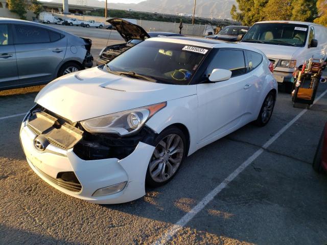 HYUNDAI VELOSTER 2013 with VIN KMHTC6AD3DU133788 - Photo from auction