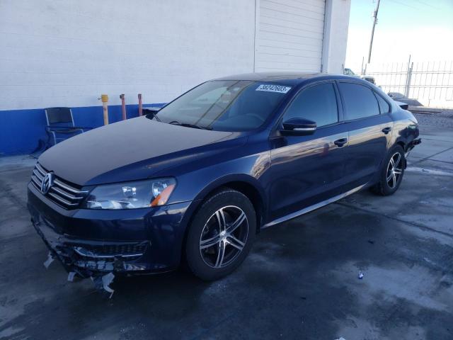 VOLKSWAGEN PASSAT S 2013 with VIN 1VWAP7A35DC078289 - Photo from auction