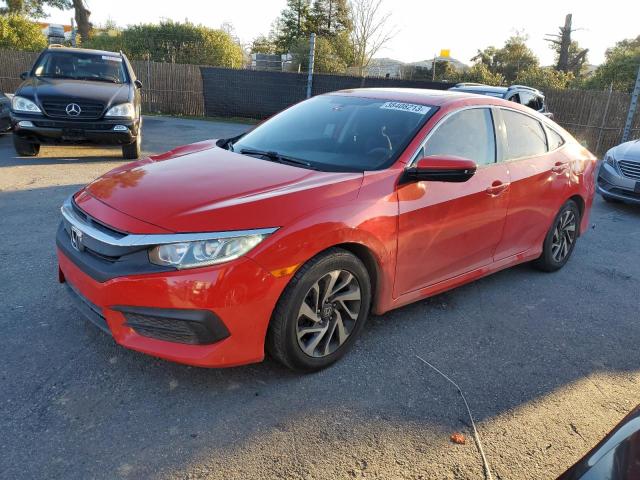 HONDA CIVIC EX 2016 with VIN 2HGFC2F74GH502485 - Photo from auction