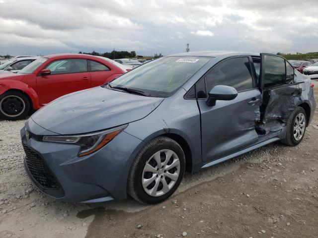 TOYOTA COROLLA LE 2022 with VIN JTDEPMAE5NJ208895 - Photo from auction