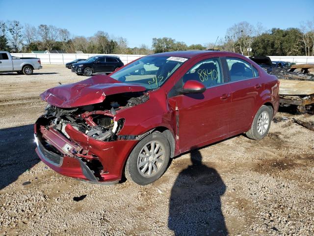 CHEVROLET SONIC LT 2018 with VIN 1G1JD5SH6J4122633 - Photo from auction