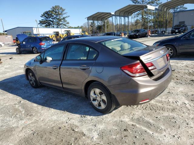 Photo 2 from auction – 2013 HONDA CIVIC LX with VIN 19XFB2F50DE095367