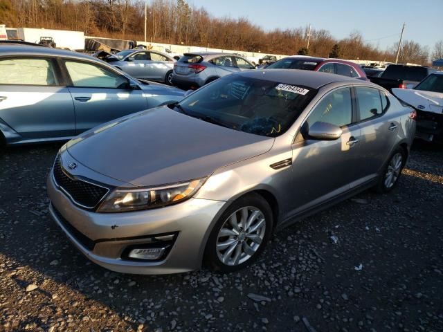 KIA OPTIMA LX 2014 with VIN 5XXGM4A70EG345198 - Photo from auction