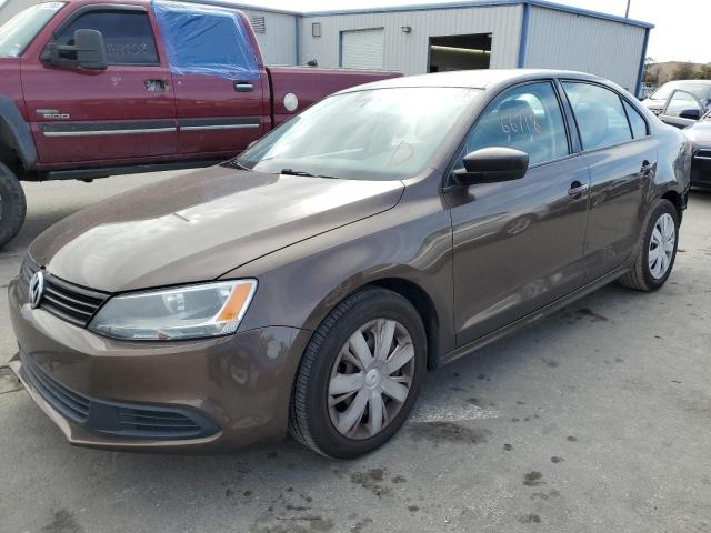 VOLKSWAGEN JETTA BASE 2012 with VIN 3VW2K7AJ5CM329455 - Photo from auction