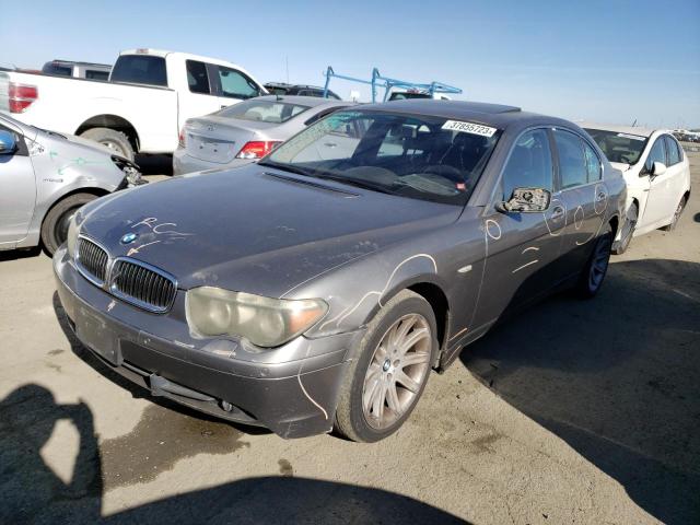 BMW 745 I 2003 with VIN WBAGL63473DP61366 - Photo from auction