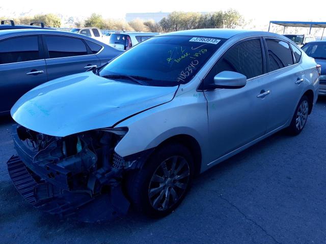 NISSAN SENTRA S 2013 with VIN 1N4AB7AP2DN908340 - Photo from auction