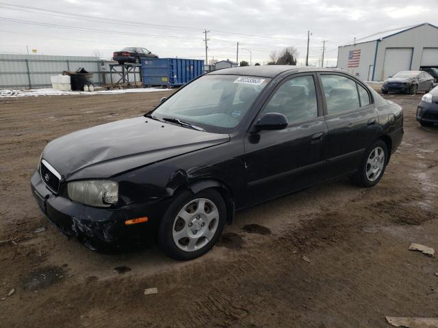 HYUNDAI ELANTRA GL 2003 with VIN KMHDN45D13U554243 - Photo from auction