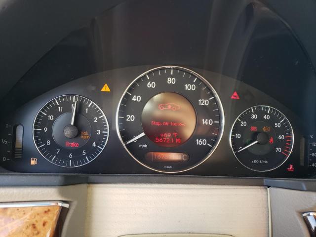 Photo 9 from auction – 2005 MERCEDES-BENZ E 500 with VIN WDBUF70J15A615108