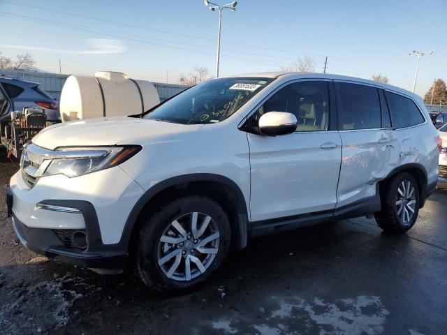 HONDA PILOT EXL 2020 with VIN 5FNYF6H51LB066759 - Photo from auction