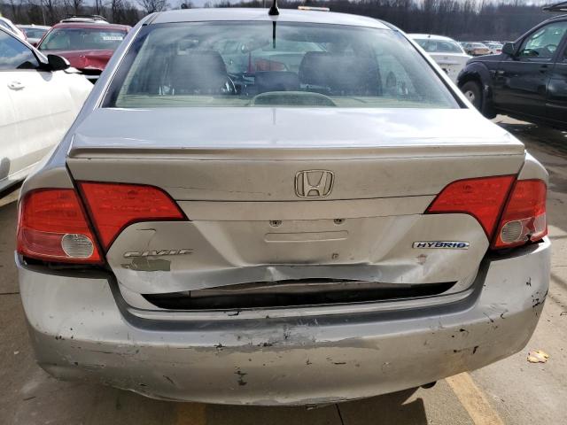 Photo 6 from auction – 2008 HONDA CIVIC HYBR with VIN JHMFA36208S012827
