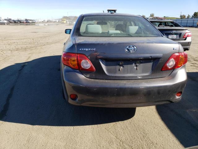 Photo 6 from auction – 2009 TOYOTA COROLLA BA with VIN JTDBL40E79J045060
