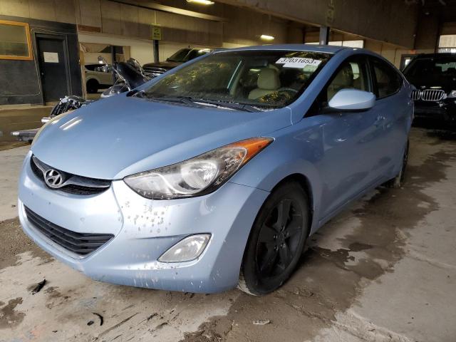 HYUNDAI ELANTRA GL 2012 with VIN KMHDH4AE2CU174205 - Photo from auction