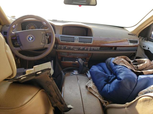 Photo 8 from auction – 2005 BMW 745 LI with VIN WBAGN63505DS59501