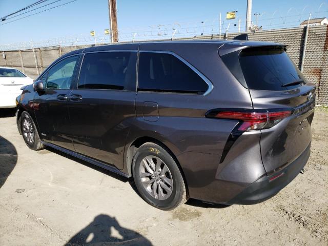 Photo 2 from auction – 2021 TOYOTA SIENNA LE with VIN 5TDKRKEC6MS018048