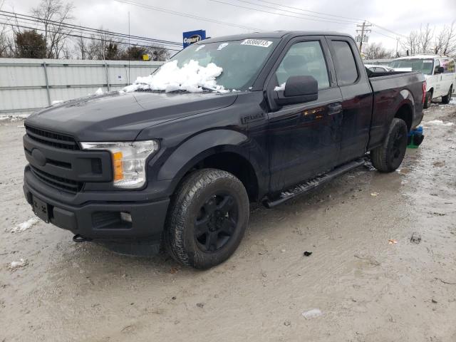 FORD F150 SUPER 2018 with VIN 1FTEX1EP8JFE43864 - Photo from auction