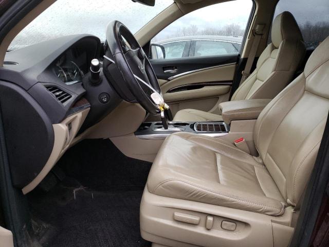 Photo 7 from auction – 2017 ACURA MDX TECHNO with VIN 5FRYD4H56HB022790
