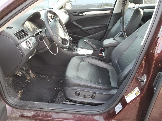 Photo 7 from auction – 2012 VOLKSWAGEN PASSAT SE with VIN 1VWBH7A36CC024189