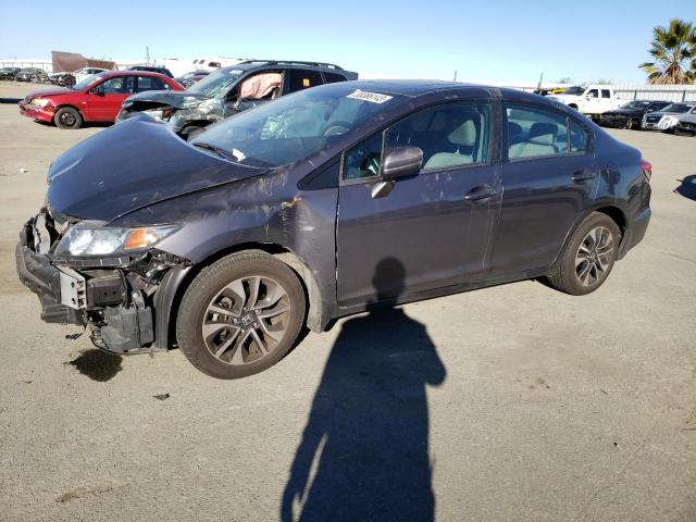 HONDA CIVIC EX 2015 with VIN 19XFB2F85FE223549 - Photo from auction