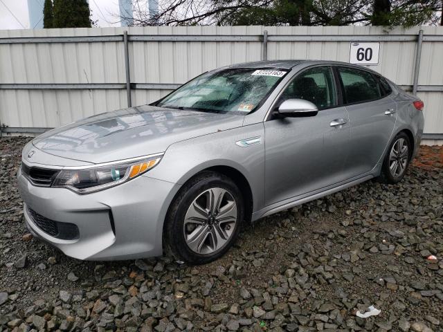KIA OPTIMA HYB 2017 with VIN KNAGU4LE4H5012617 - Photo from auction