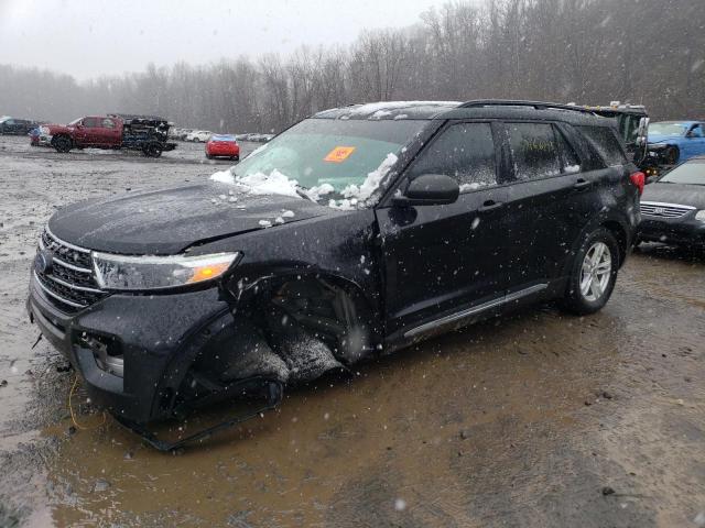 FORD EXPLORER X 2021 with VIN 1FMSK8DH5MGA01218 - Photo from auction
