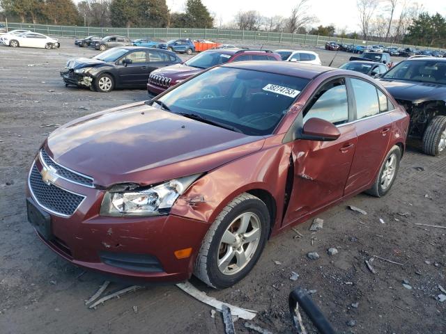CHEVROLET CRUZE LT 2012 with VIN 1G1PL5SC6C7298388 - Photo from auction
